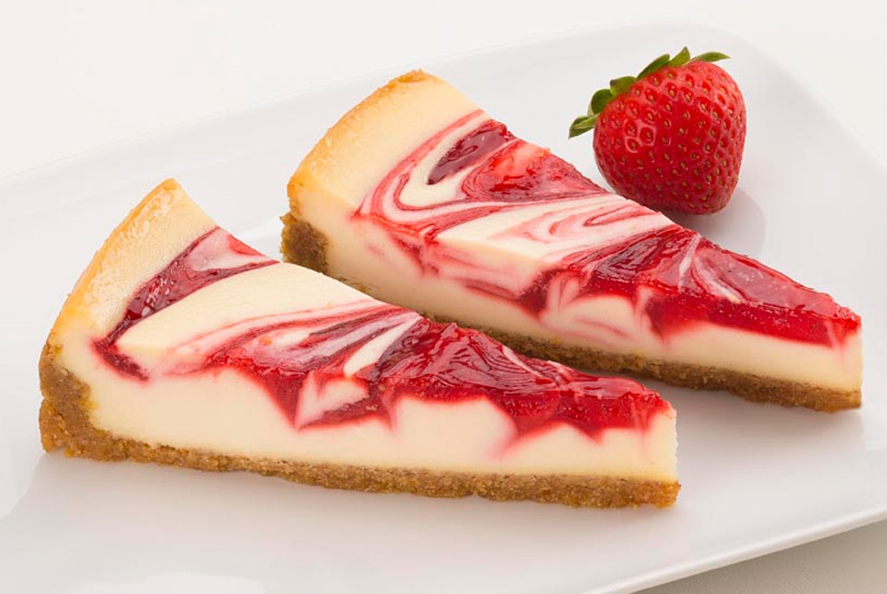 Чизкейк клубничный